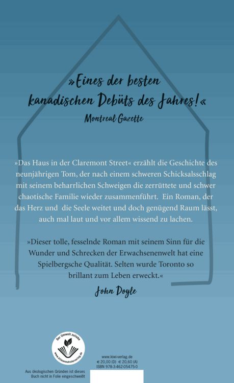 Produktbild: Das Haus in der Claremont Street