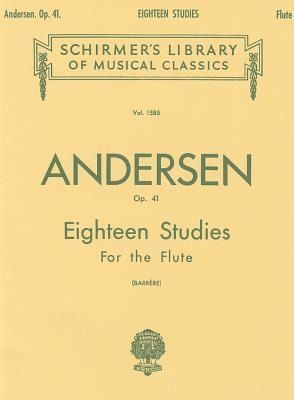 Produktbild: C. J. Andersen: Eighteen Studies for the Flute, Op. 41