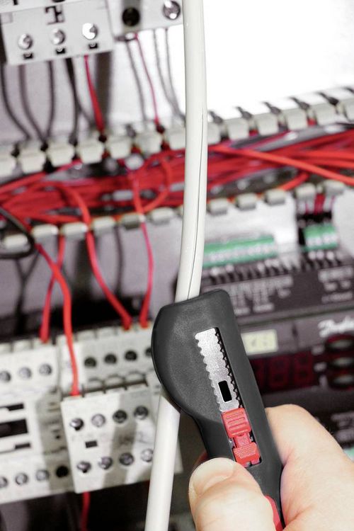 Produktbild: Wiha 44242 Abisolierwerkzeug 0.5 bis 6mm&sup2; 10 bis 20 8 bis 13mm