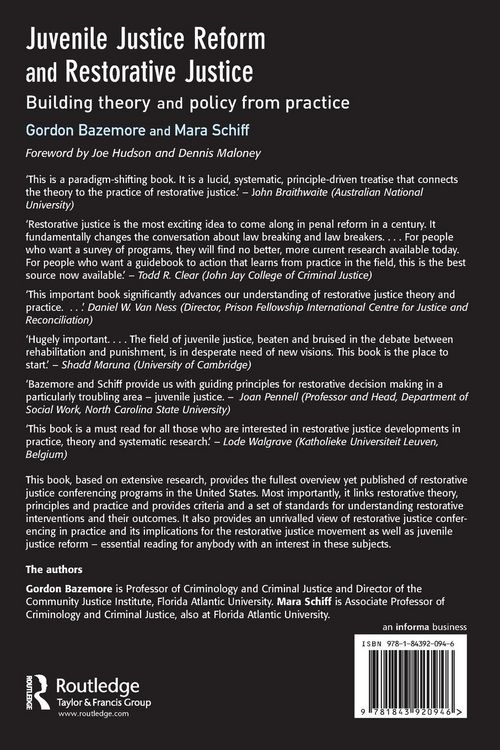 Produktbild: Juvenile Justice Reform and Restorative Justice