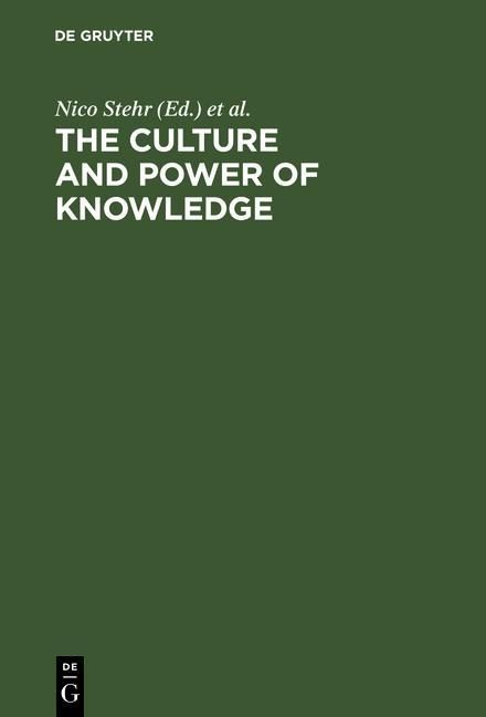 Produktbild: The Culture and Power of Knowledge