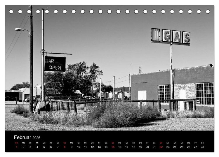 Produktbild: Route 66 (Tischkalender 2026 DIN A5 quer), CALVENDO Monatskalender