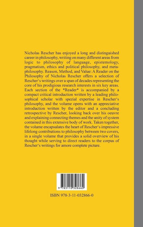 Produktbild: Reason, Method, and Value