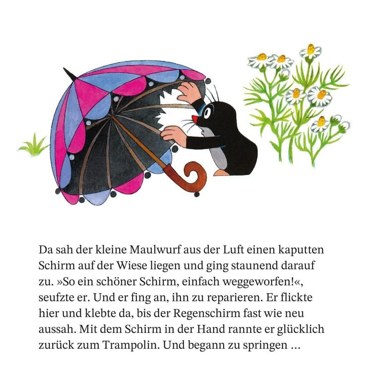 Produktbild: Maxi Pixi 466: Der kleine Maulwurf und der Regenschirm