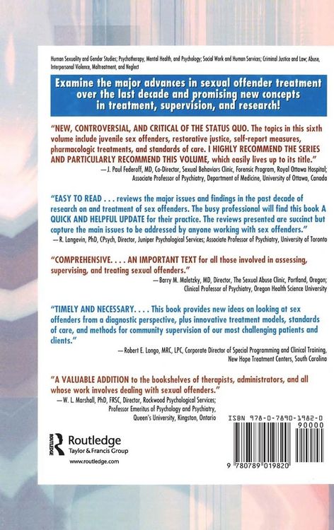 Produktbild: Sex Offender Treatment