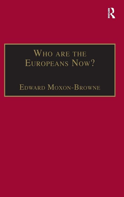 Produktbild: Who are the Europeans Now?