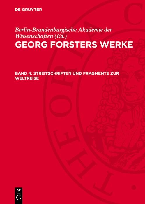 Produktbild: Streitschriften und Fragmente zur Weltreise