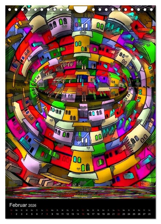 Produktbild: Pop ist auch eine ART von Nico Bielow (Wandkalender 2026 DIN A4 hoch), CALVENDO Monatskalender