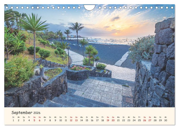Produktbild: Teneriffa in Bildern (Wandkalender 2026 DIN A4 quer), CALVENDO Monatskalender