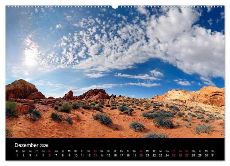 Produktbild: USA S&uuml;d-West (Wandkalender 2026 DIN A2 quer), CALVENDO Monatskalender