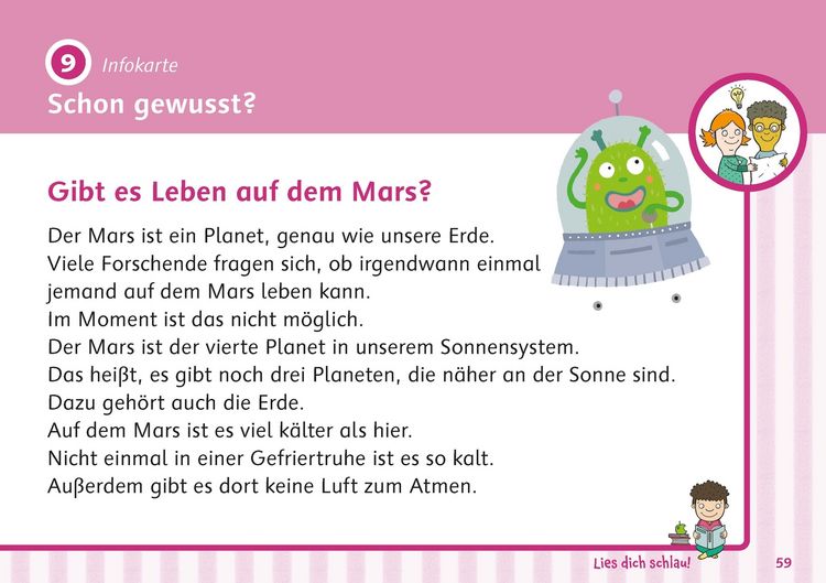 Produktbild: Lies dich schlau! Lesef&ouml;rderung f&uuml;r Klasse 2-3