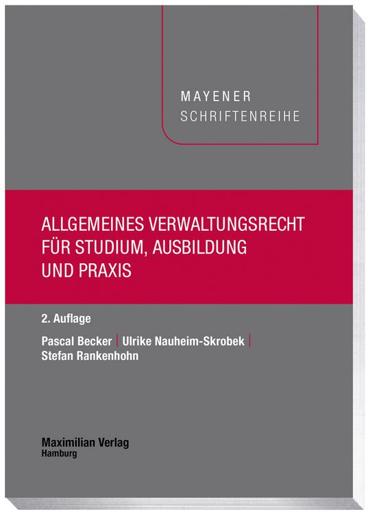 Produktbild: Allgemeines Verwaltungsrecht f&uuml;r Studium, Ausbildung und Praxis