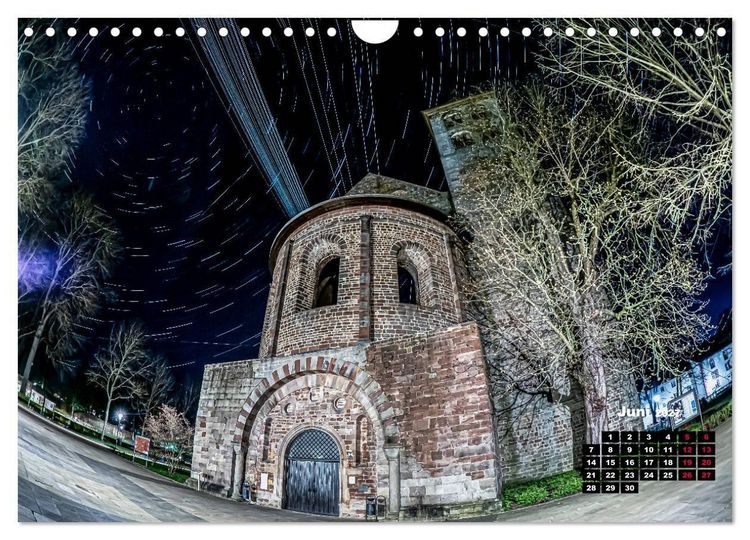 Produktbild: Sternspuren &uuml;ber Bad Hersfeld (Wandkalender 2027 DIN A4 quer), CALVENDO Monatskalender