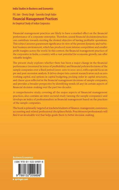 Produktbild: Financial Management Practices
