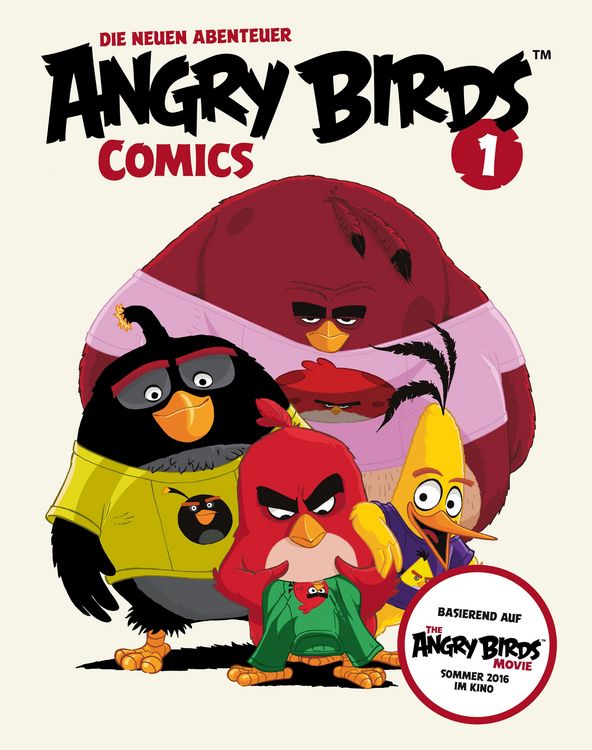 Produktbild: Angry Birds - Die neuen Abenteuer 1: Red sieht rot (Comic zum Film)