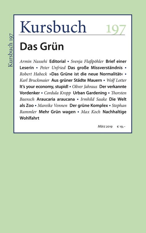 Produktbild: Kursbuch 197