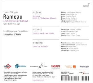 Produktbild: Rameau/Les Surprises De L'Amour