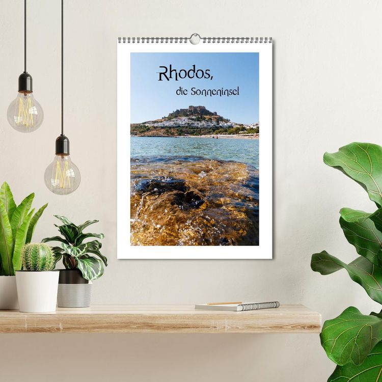 Produktbild: Rhodos, die Sonneninsel (Wandkalender 2026 DIN A3 hoch), CALVENDO Monatskalender