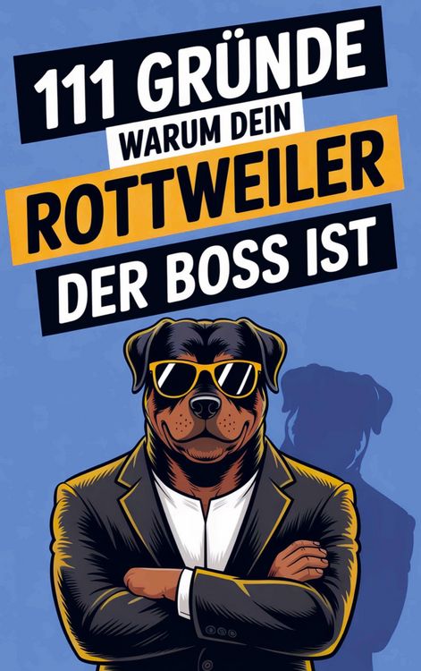 Produktbild: 111 Gr&uuml;nde, warum dein Rottweiler der Boss ist