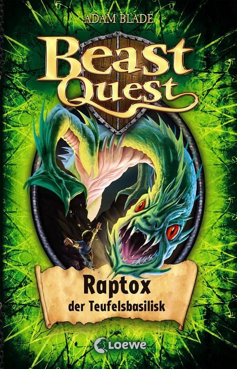 Produktbild: Raptox, der Teufelsbasilisk / Beast Quest Band 39