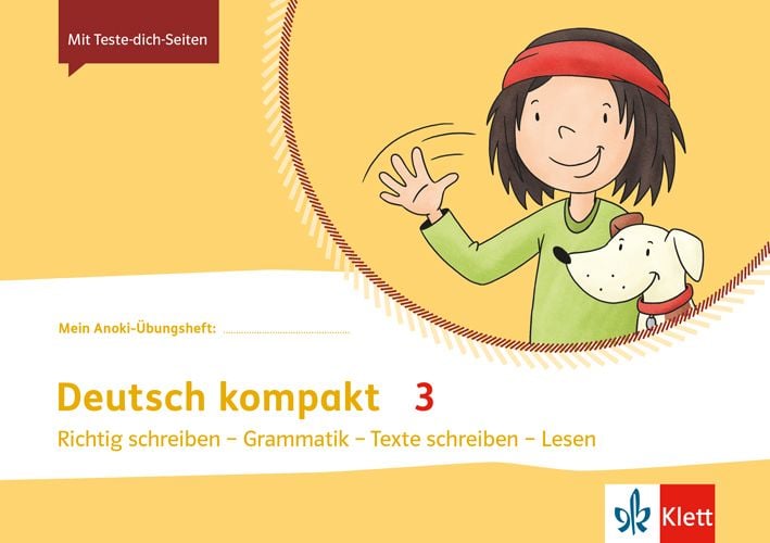 Produktbild: Mein Anoki-&Uuml;bungsheft. Deutsch kompakt 3. Richtig schreiben - Grammatik - Texte schreiben - Lesen