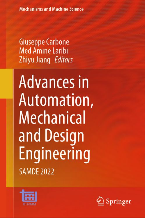 Produktbild: Advances in Automation, Mechanical and Design Engineering