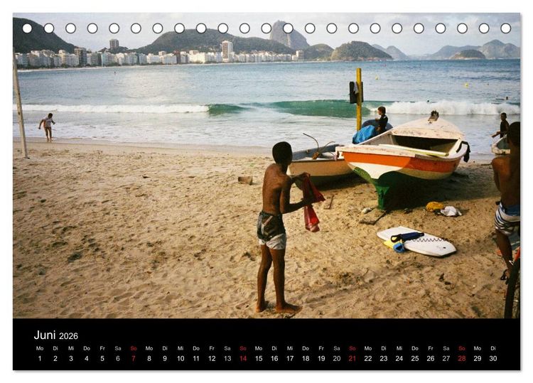 Produktbild: Rio de Janeiro dazwischen - in between (Tischkalender 2026 DIN A5 quer), CALVENDO Monatskalender
