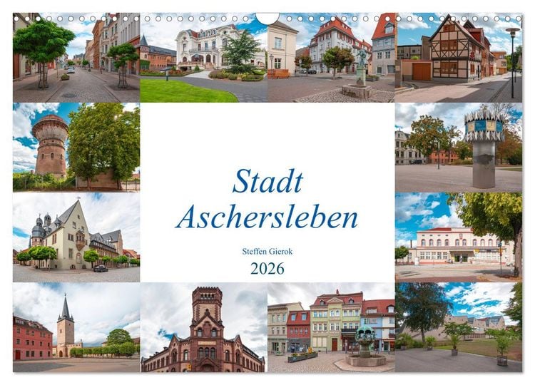 Produktbild: Stadt Aschersleben (Wandkalender 2026 DIN A3 quer), CALVENDO Monatskalender