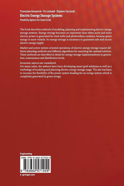 Produktbild: Electric Energy Storage Systems