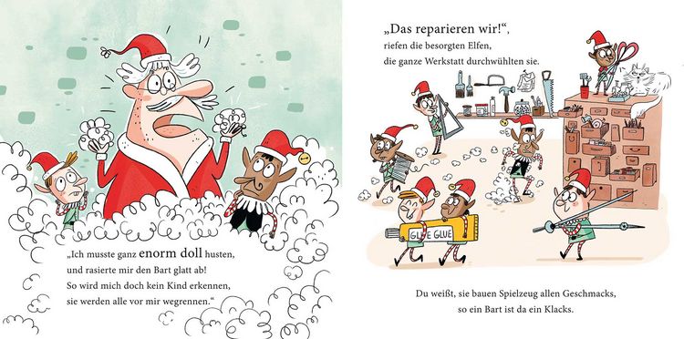 Produktbild: Ein neuer Bart f&uuml;r den Weihnachtsmann