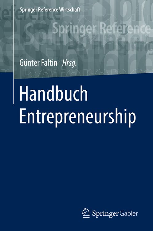 Produktbild: Handbuch Entrepreneurship