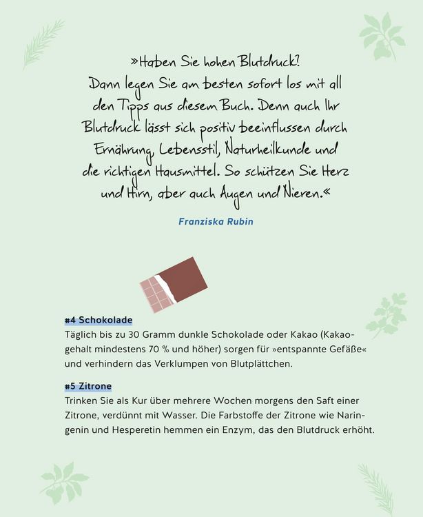 Produktbild: Meine Gesundheitsretter aus der Natur gegen Bluthochdruck