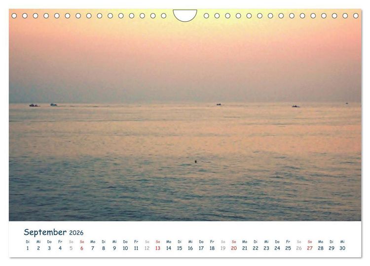 Produktbild: COSTA DEL SOL - Wellenspiel (Wandkalender 2026 DIN A4 quer), CALVENDO Monatskalender