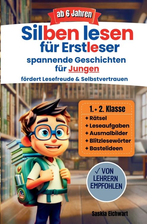 Produktbild: Silben lesen f&uuml;r Erstleser 1.-2. Klasse