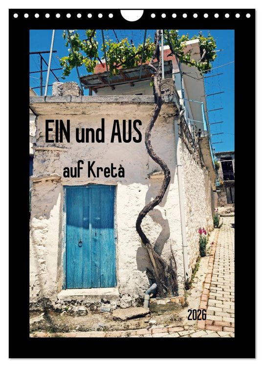 Produktbild: Ein und Aus auf Kreta (Wandkalender 2026 DIN A4 hoch), CALVENDO Monatskalender