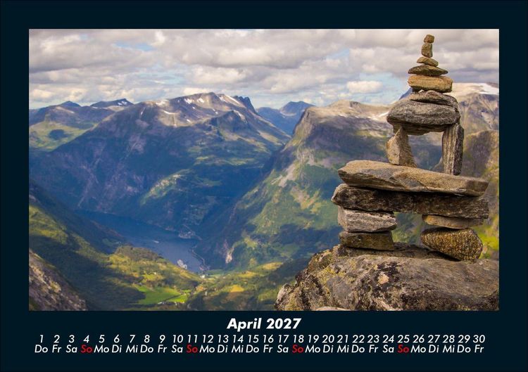 Produktbild: Berge 2027 Fotokalender DIN A5