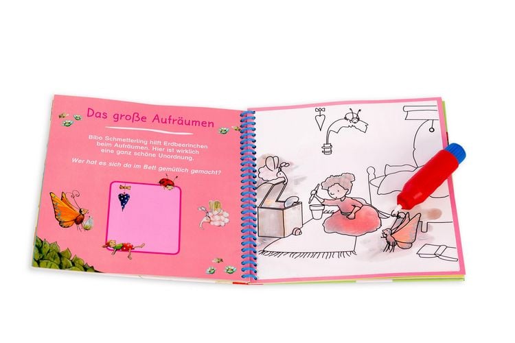 Produktbild: Ausmalen mit dem magischen Pinsel. Erdbeerinchen Erdbeerfee