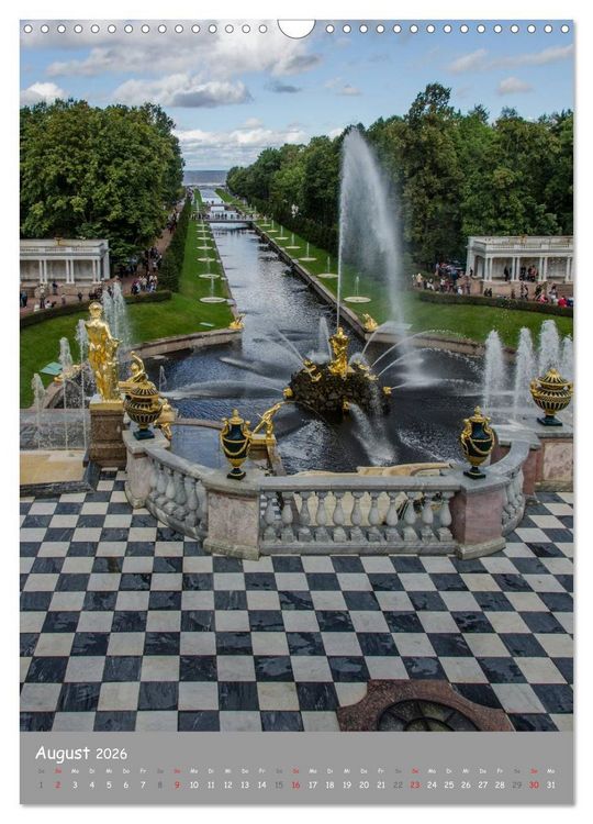 Produktbild: St. Peterburg und Umgebung (Wandkalender 2026 DIN A3 hoch), CALVENDO Monatskalender