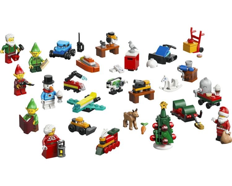 Produktbild: LEGO City Adventskalender 2026 Werkstatt des Weihnachtsmanns 60510