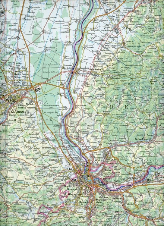 Produktbild: Swisstopo Schweiz Nord-West