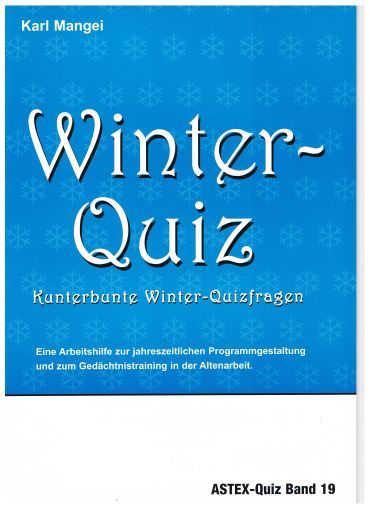 Produktbild: Winter-Quiz &ndash; Kunterbunte Winter-Quizfragen