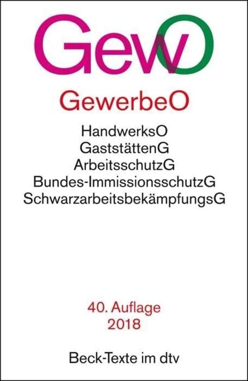 Bild vom Artikel Gewerbeordnung (GewO) vom Autor 