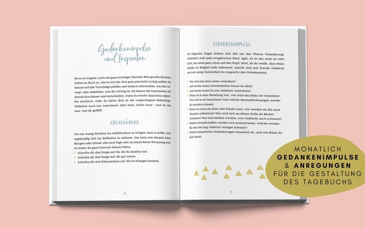 Produktbild: Das andere Schwangerschaftstagebuch (Punkte-Edition)