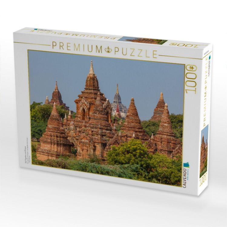 Produktbild: CALVENDO Puzzle Die Pagoden und Stupas | 1000 Teile Lege-Gr&ouml;&szlig;e 64x48cm Foto-Puzzle f&uuml;r gl&uuml;ckliche Stunden