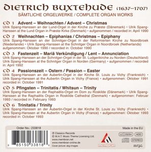 Produktbild: Buxtehude:S&auml;mtliche Orgelwerke