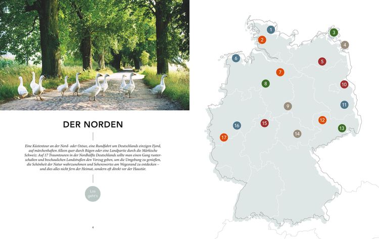 Produktbild: HOLIDAY Reisebuch: Einfach losfahren. 30 Traumstraßen vor der Haustür entdecken