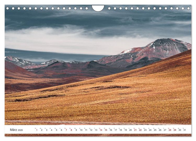 Produktbild: Chile - Die stille Kraft der Atacama (Wandkalender 2026 DIN A4 quer), CALVENDO Monatskalender