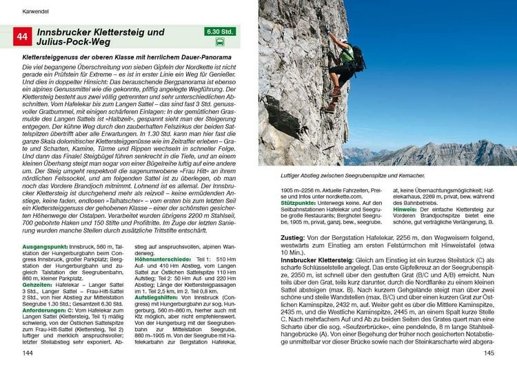 Produktbild: Klettersteige Bayern &ndash; Vorarlberg &ndash; Tirol &ndash; Salzburg