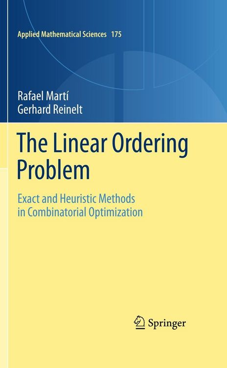 Produktbild: The Linear Ordering Problem