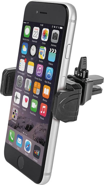 Produktbild: WEDO&reg; Smartphone-Klemmhalter Clip-It plus, schwarz